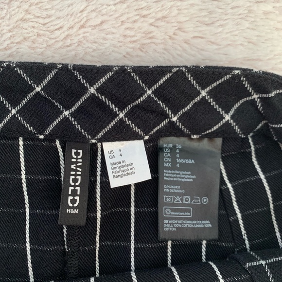 NWOT Asymmetrical Plaid Skirt - Picture 4 of 4